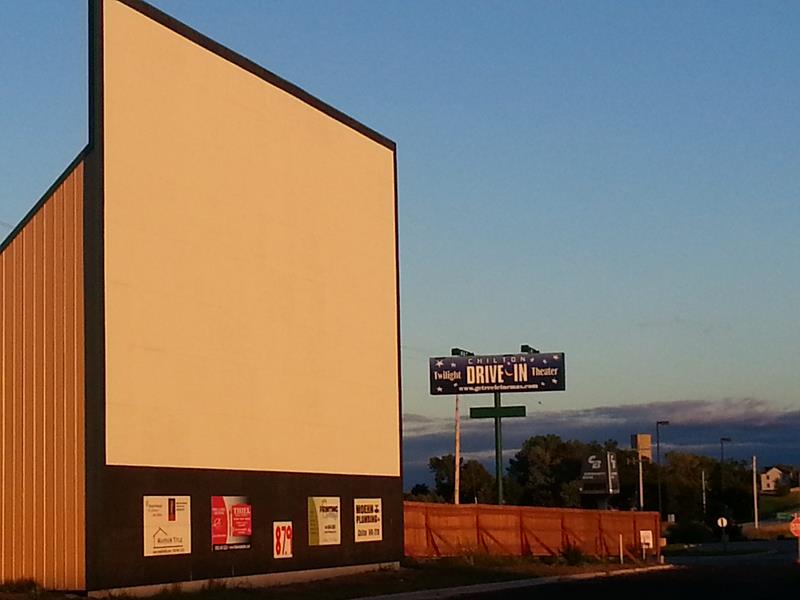 Chilton Drive-In, great venue for a drive-in movie on a Wisconsin Weekend