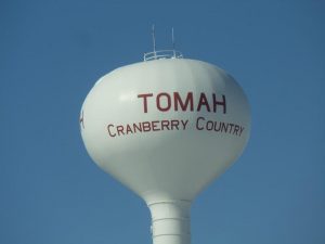 Tomah water tower