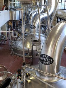 Miller Brewery Tour kettles