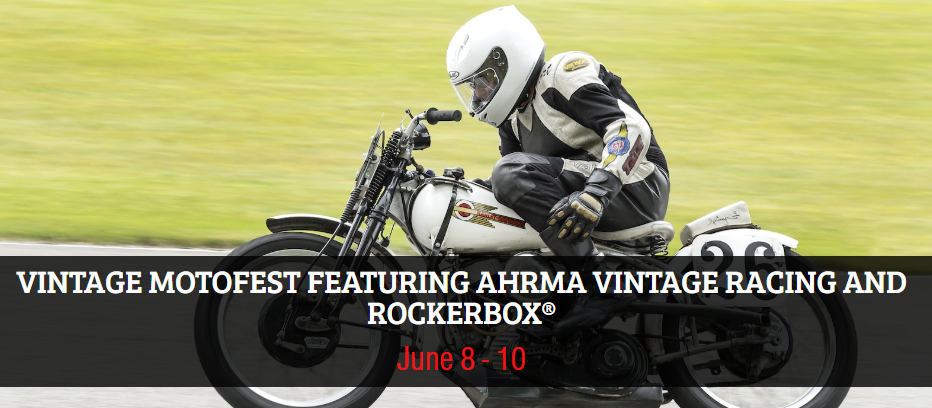 Rockerbox and AHRMA Vintage Racing at Road America