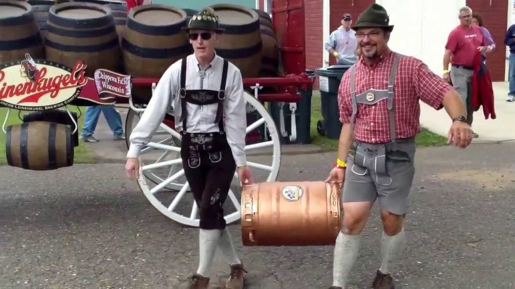 Chippewa Falls Oktoberfest along Highway 124