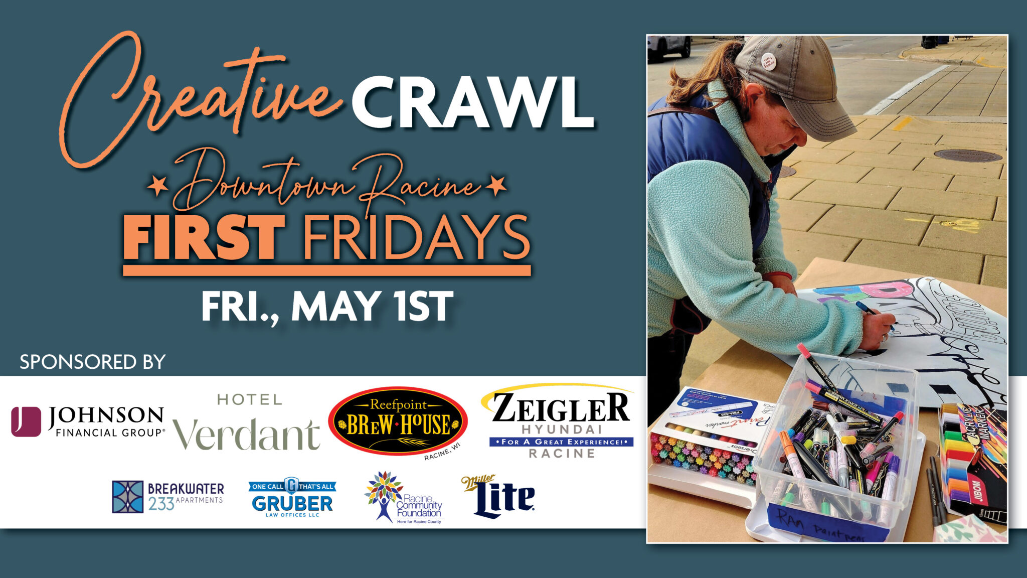 First Fridays Racine, May 1, 2026