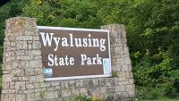 Wyalusing State Park Welcome Sign
