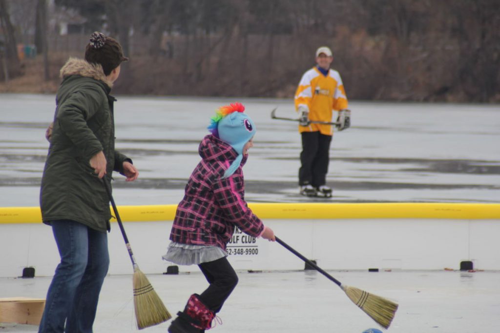 Pond Hockey at Hot Chocolate Fest, Burlington