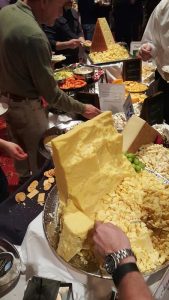 World Championship Cheese Contest sampling