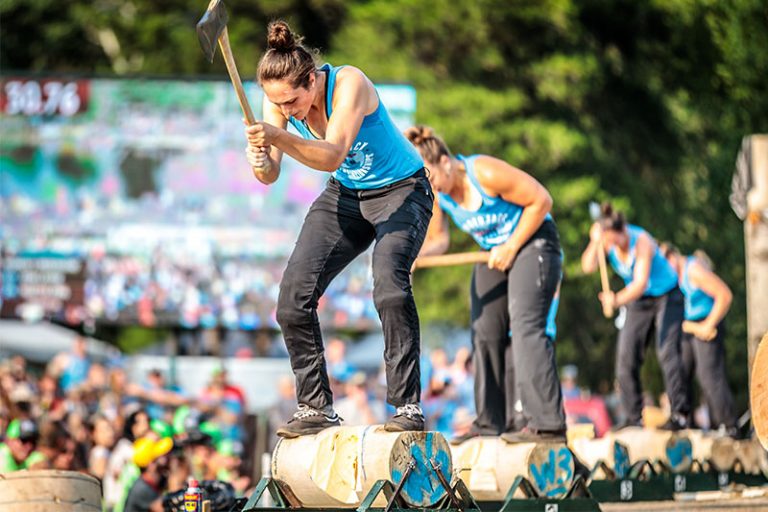 Lumberjack World Championships August 13, 2019 State Trunk Tour