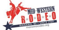 Manawa Midwestern Rodeo logo