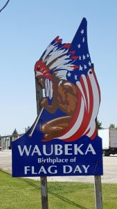 waubeka-flag-day-sign Waubeka Flag Day Welcome Sign