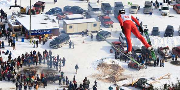 Snowflake Ski Jump Tournament