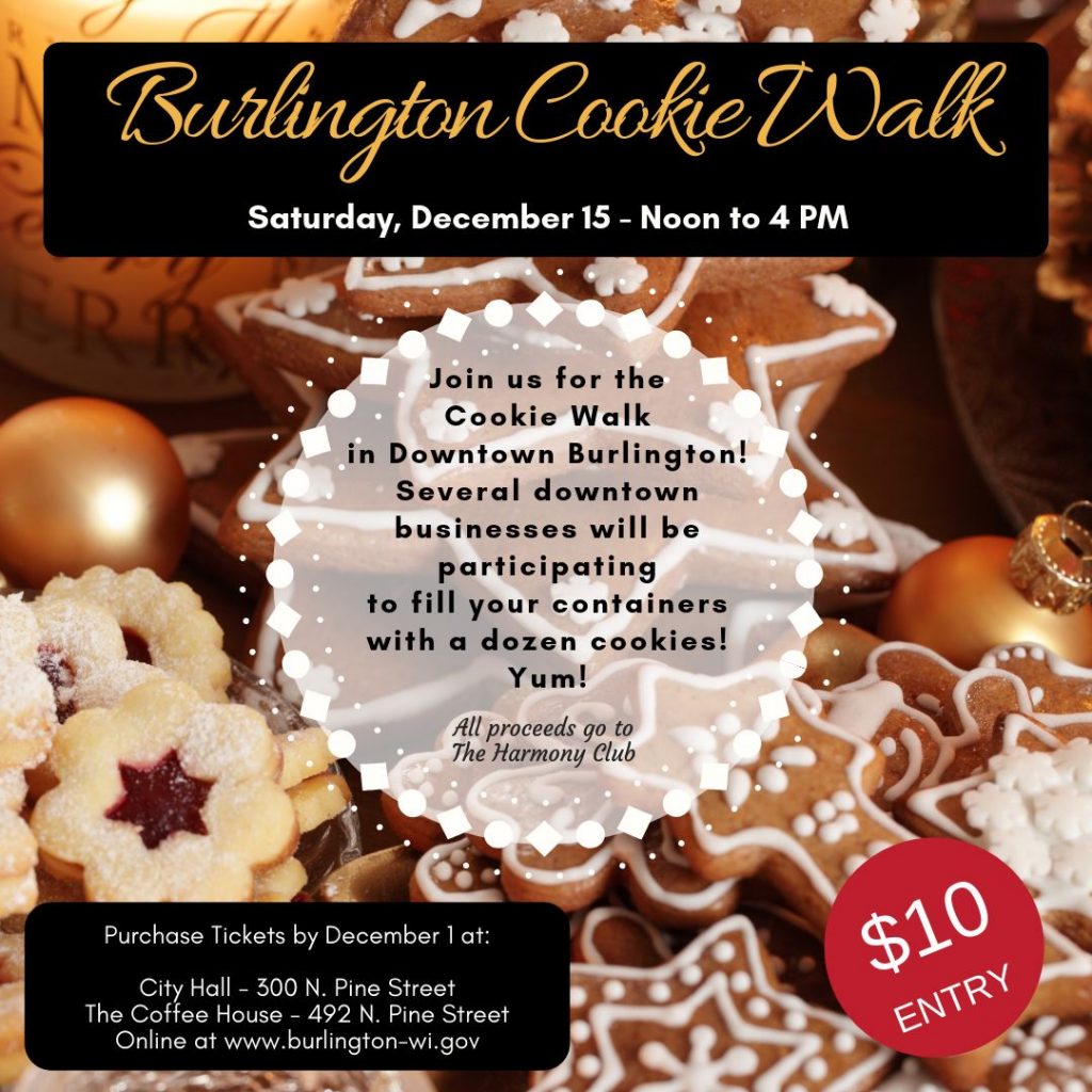 Burlington Cookie Walk with Burlington Ice Festival