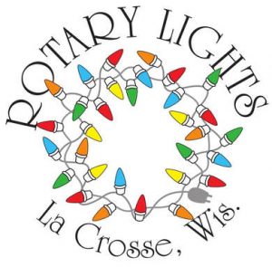 La Crosse Rotary Lights logo