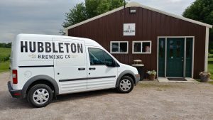 hubbleton-brewing-front-building Hubbleton Brewing's Tap Room and Brewery, early 2019