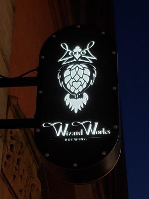 Wizard Works Brewing on Buffalo Street in Milwaukee's Historic Third Ward