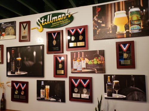 Plenty of awards at Stillmank Brewing Company, Green Bay, Wisconsin