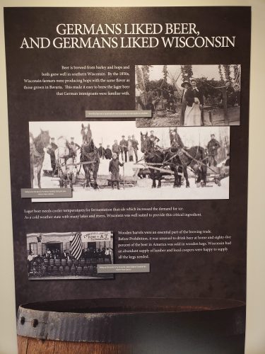 German brewing tradition in Port Washington, Wisconsin, showcased at the Port Exploreum