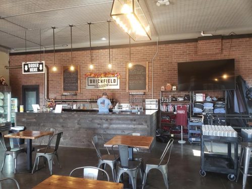 The Tap Room inside Brickfield Brewing Company, Grantsburg, Wisconsin
