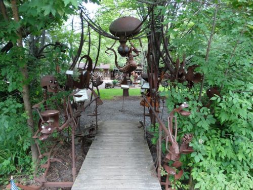 Entrance to Jurustic Park, Marshfield, Wisconsin
