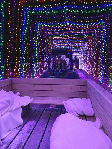 Wagon Ride during Country Christmas at the Ingleside Hotel, Pewaukee, Wisconsin
