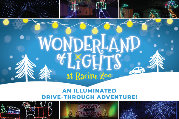 Racine Zpp Wonderland of Lights: Holiday Lights shows