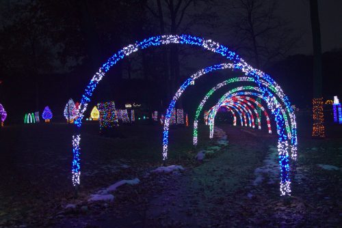 Enchantment in the Park at Regner Park in West Bend, Wisconsin