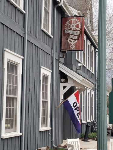 Outside of SwitchGear Brewing Company, Elkhart Lake, Wisconsin