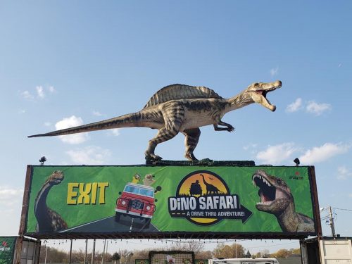 Dino Safari in West Allis, Wisconsin