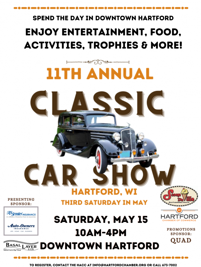 Hartford Classic Car Show, May 15, 2021 State Trunk Tour