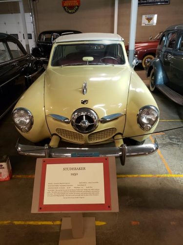 A 1950 Studebaker at the Wisconsin Automotive Museum, Hartford, Wisconsin