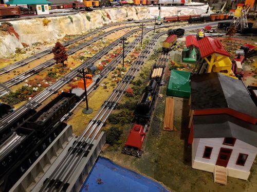 The Lionel exhibit greets you at the Wisconsin Automotive Museum in Hartford, Wisconsin