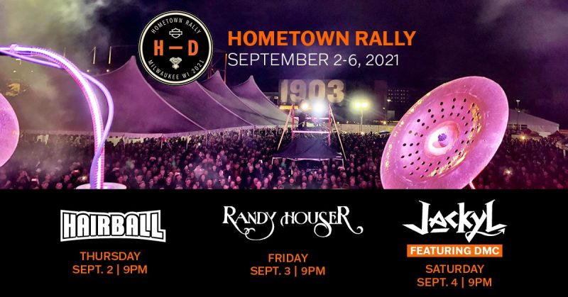 Hometown Harley Milwaukee Rally, Milwaukee, Wisconsin, September 2-5, 2021