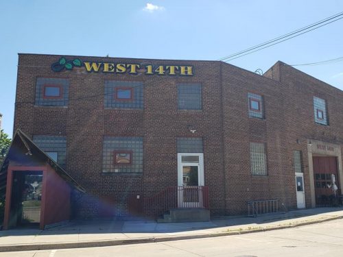 The West 14th Building - ironically on 9th Street - just off Central Avenue in Marshfield, Wisconsin. The Blue Heron Brewpub is in part of this complex