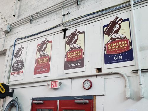 Variety at Central Standard Distillery, Milwaukee, Wisconsin
