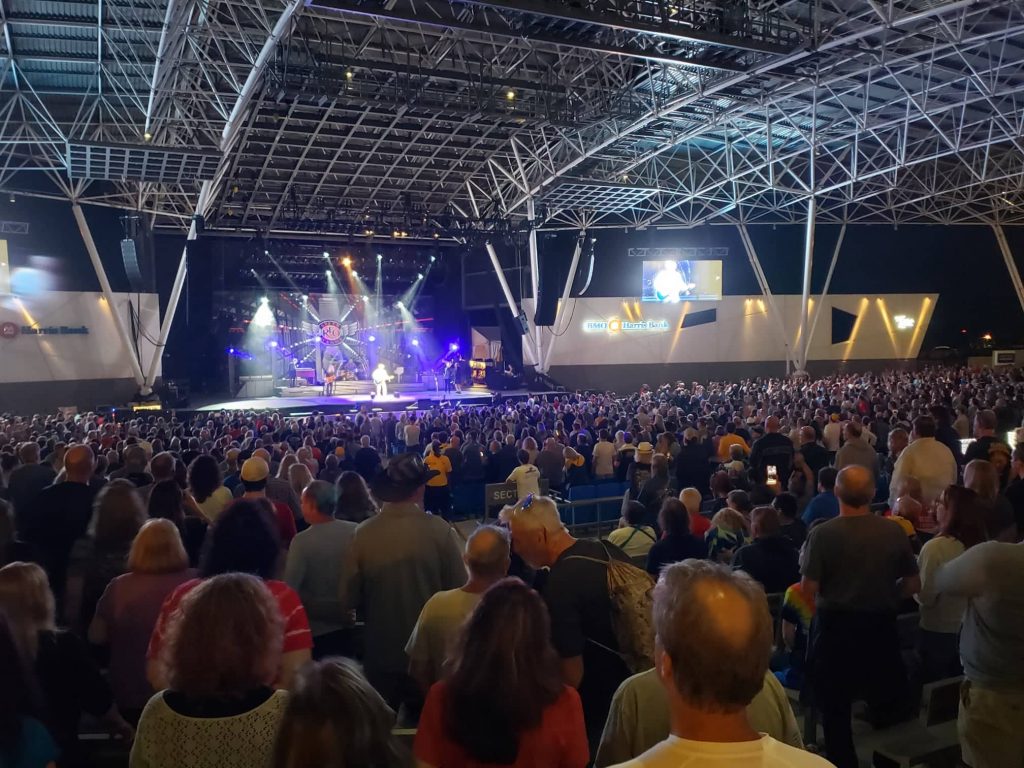REO Speedwagon at the BMO Harris Pavilion during Summerfest 2021, Milwaukee, Wisconsin
