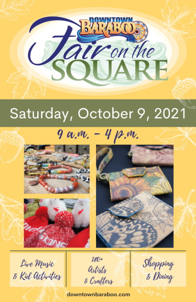 Wisconsin Weekend: Downtown Baraboo Fall Fair on the Square, October 9, 2021