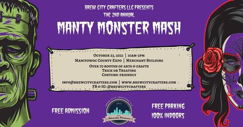 Manty Monster Mash, happening in Manitowoc, Wisconsin October 23, 2021