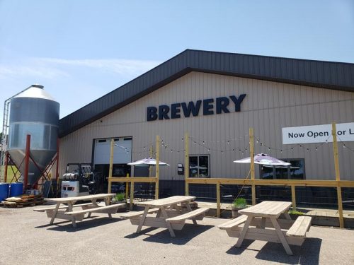 Pigeon River Brewing Company, at Highway 110 and U.S. 45 in Marion, Wisconsin