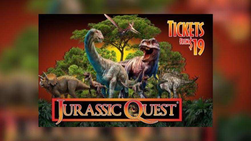Jurassic Quest, October 29-31, 2021 at the Wisconsin Center in downtown Milwaukee, Wisconsin