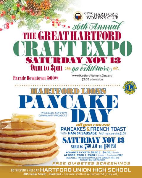 Great Hartford Craft Exposition, November 13, 2021 in Hartford, Wisconsin