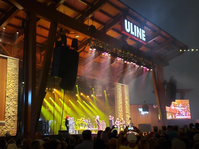 The Uline Warehouse Stage at Summerfest in Milwaukee, Wisconsin
