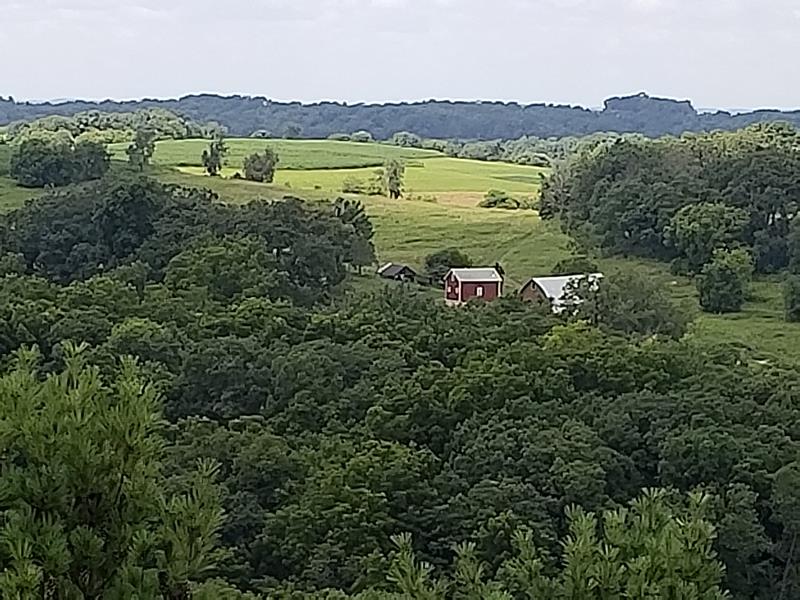 View from the Infinity Room at House on the Rock