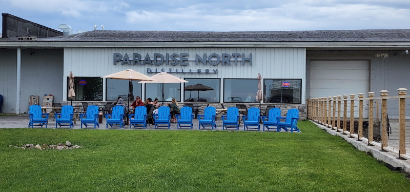 Paradise North Distillery in Green Bay, Wisconsin, one way to enjoy Green Bay beyond games at Lambeau