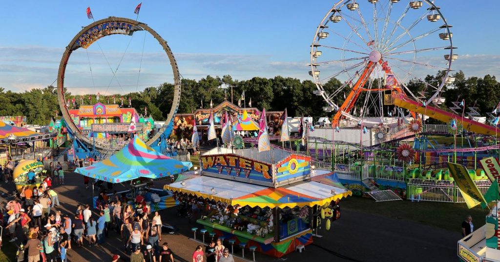 Northern Wisconsin State Fair, held every July in Chippewa Falls, Wisconsin