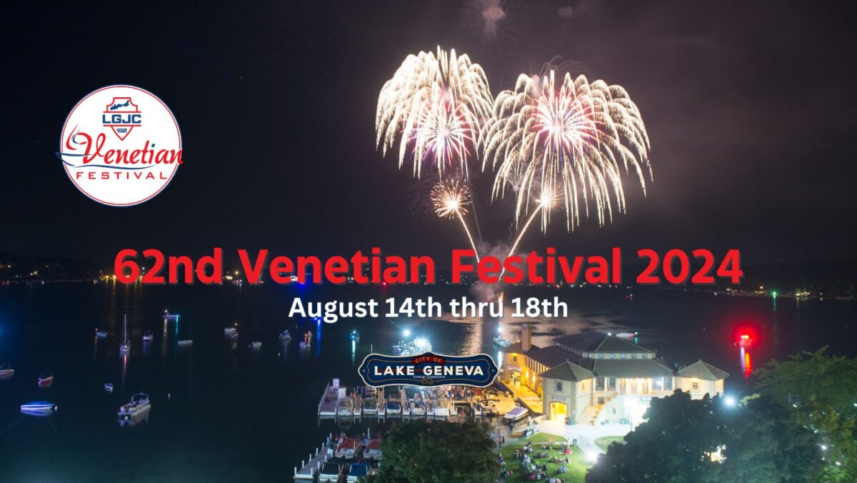 Lake Geneva Venetian Fest, August 14-18, 2024