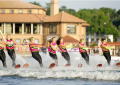 Wisconsin Weekend: Lake Geneva Venetian Festival Water Ski Show on Geneva Lake in Lake Geneva, Wisconsin