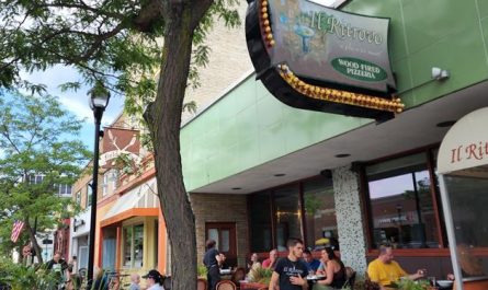 Dining on 8th Street in Sheboygan, Wisconsin