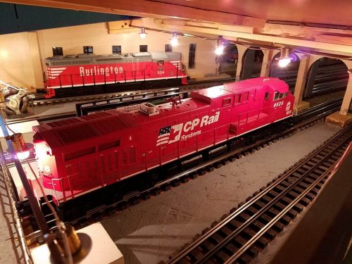 Inside the Toy Train Barn Museum, just east of Argyle along Highway 81. Photo courtesy of their Facebook page.