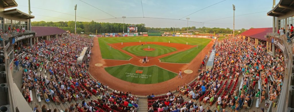 Neuroscience Group Field at Fox Cities Stadium, home to the Wisconsin Timber Rattlers in Appleton, Wisconsin (photo courtesy of the Timber Rattlers)