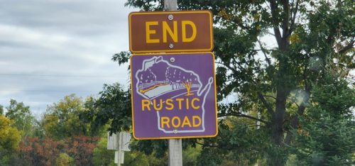 Rustic Road R-113 - also Old Highway 32 - ends at Highway 32 in Mountain at its south terminus. Its northern terminus is in Lakewood.