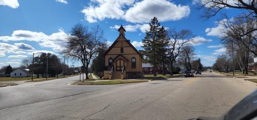 First Church of Christ, Scientist original church in Oconto, Wisconsin, just east of Highway 22 & U.S. 41.