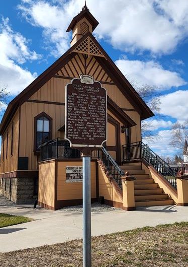 First Church built for Christian Science services, Oconto